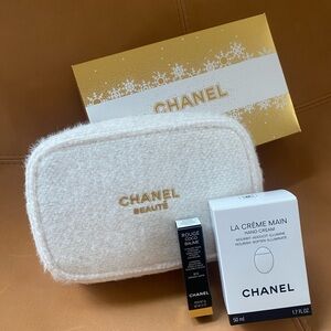❄️✨ Chanel To-Go Winter Essentials Set – BRAND NEW w/ Pouch & Box ✨❄️